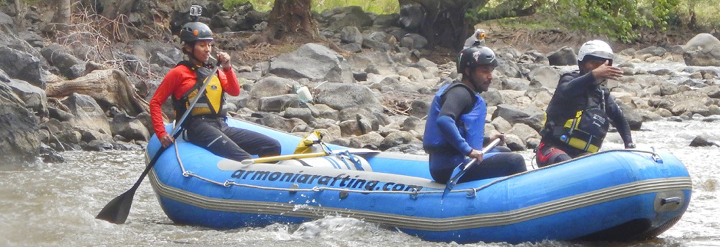 Práctica de rafting